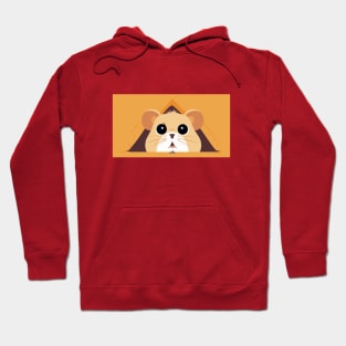 Scared Hamster Meme, funny tshirt Hoodie